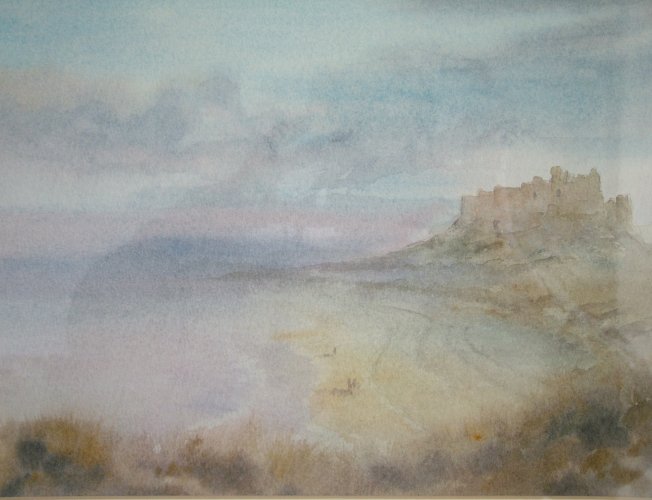 View of Bamburgh Castle
